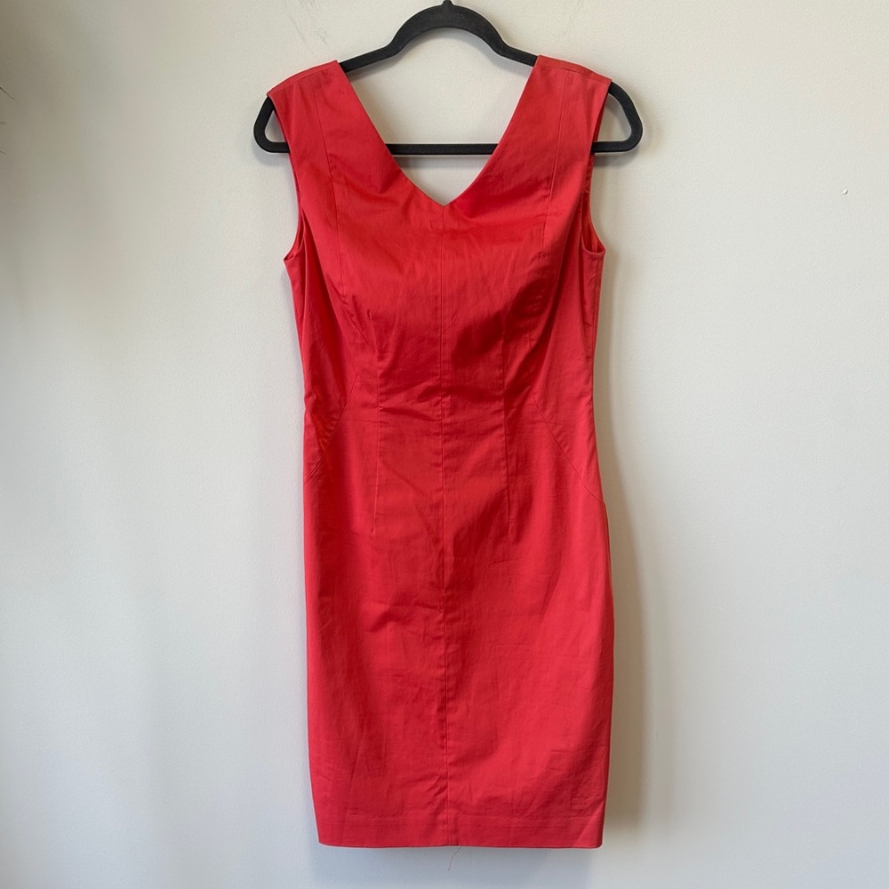 Club Monaco Sz 6 Coral Mini Dress • NWT!